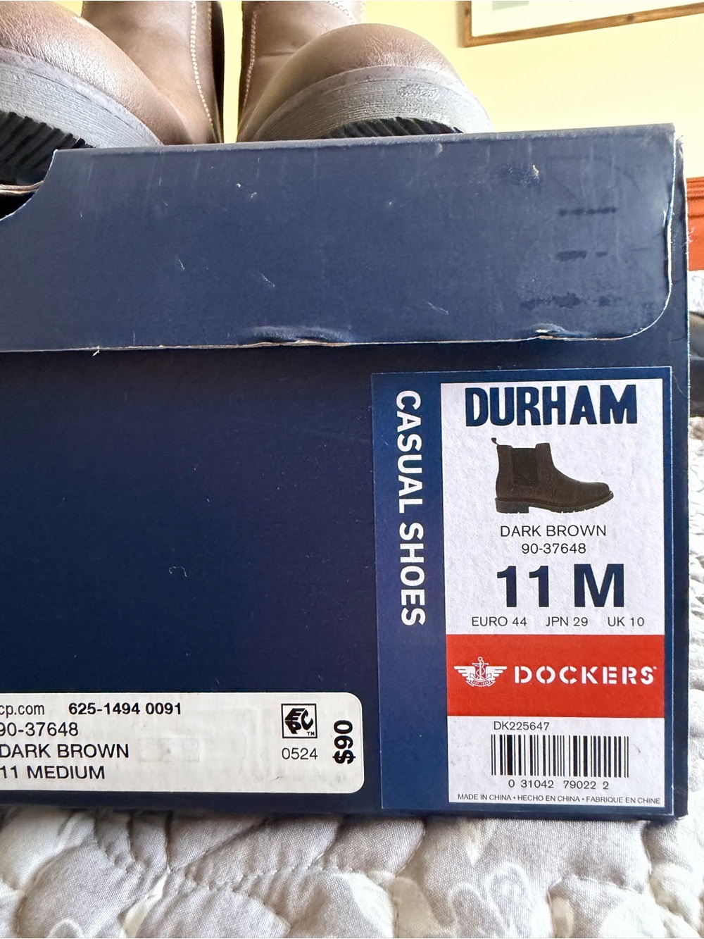 Dockers Dark Brown Men’s Chukka Boots